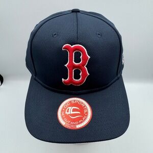 Boston Red Sox MLB OC Sports Navy Blue‎ Baseball Cap Hat Youth Size NWT
